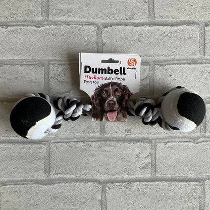 Dumbell Ball ‘n’ Rope Toy