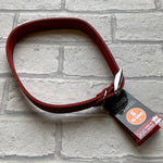 Load image into Gallery viewer, Ancol Red Classic Leather Collar
