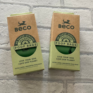 60 Unscented Beco Poop Bags