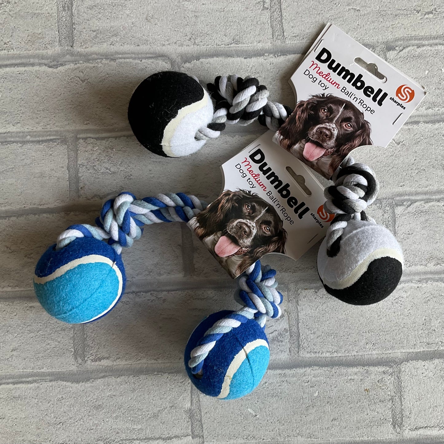 Dumbell Ball ‘n’ Rope Toy