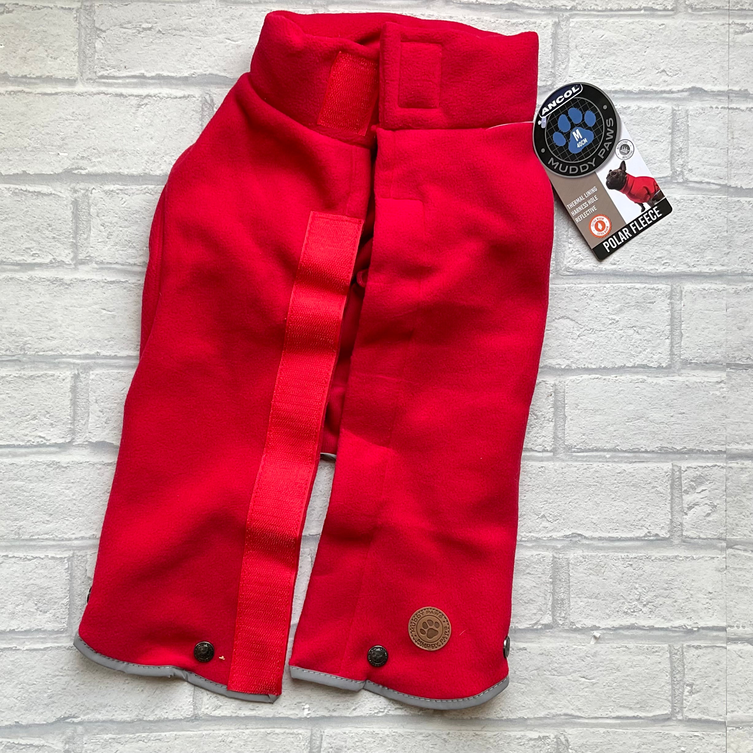 Polar Fleece Red Coat