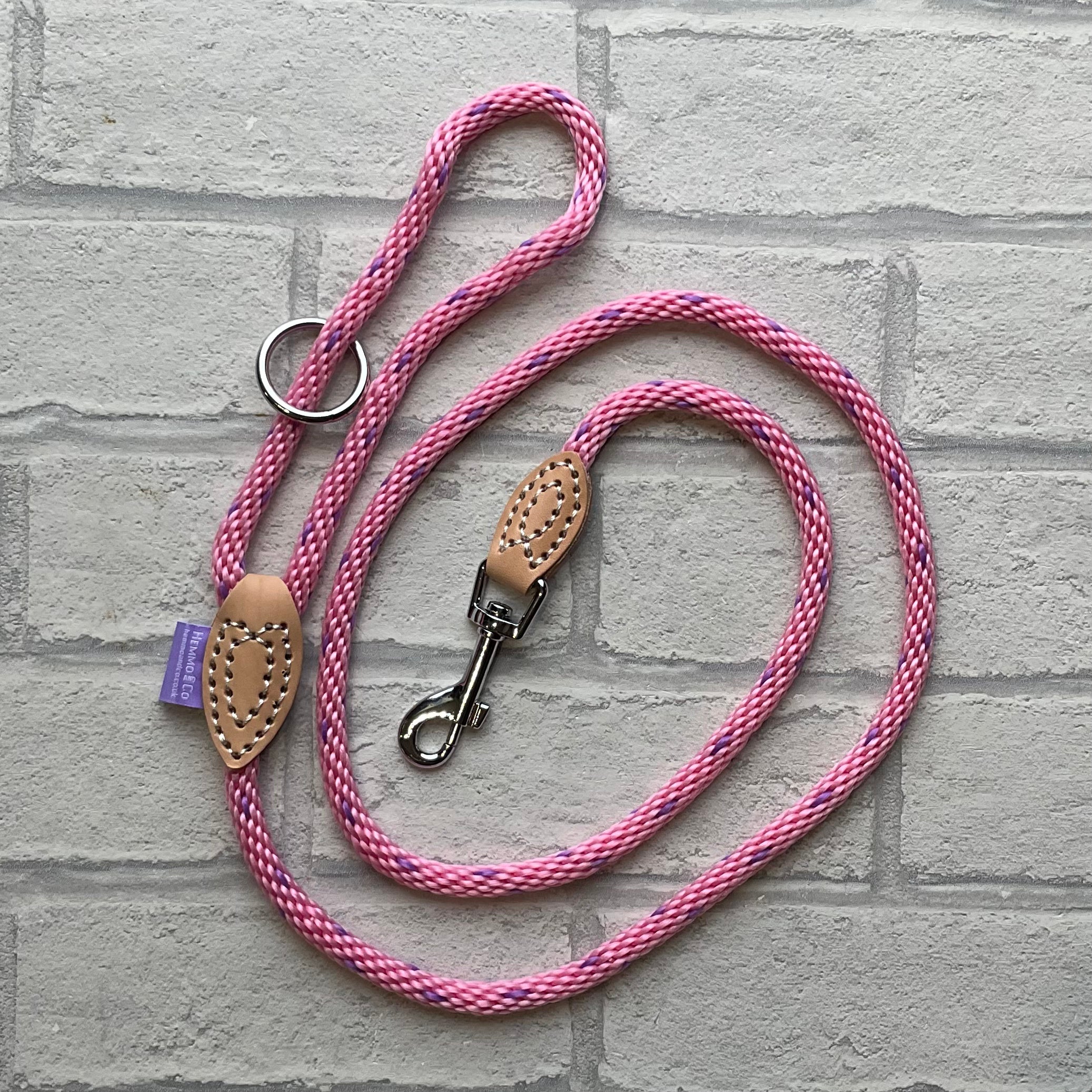 Trigger Lead Soft Touch Rope Pink