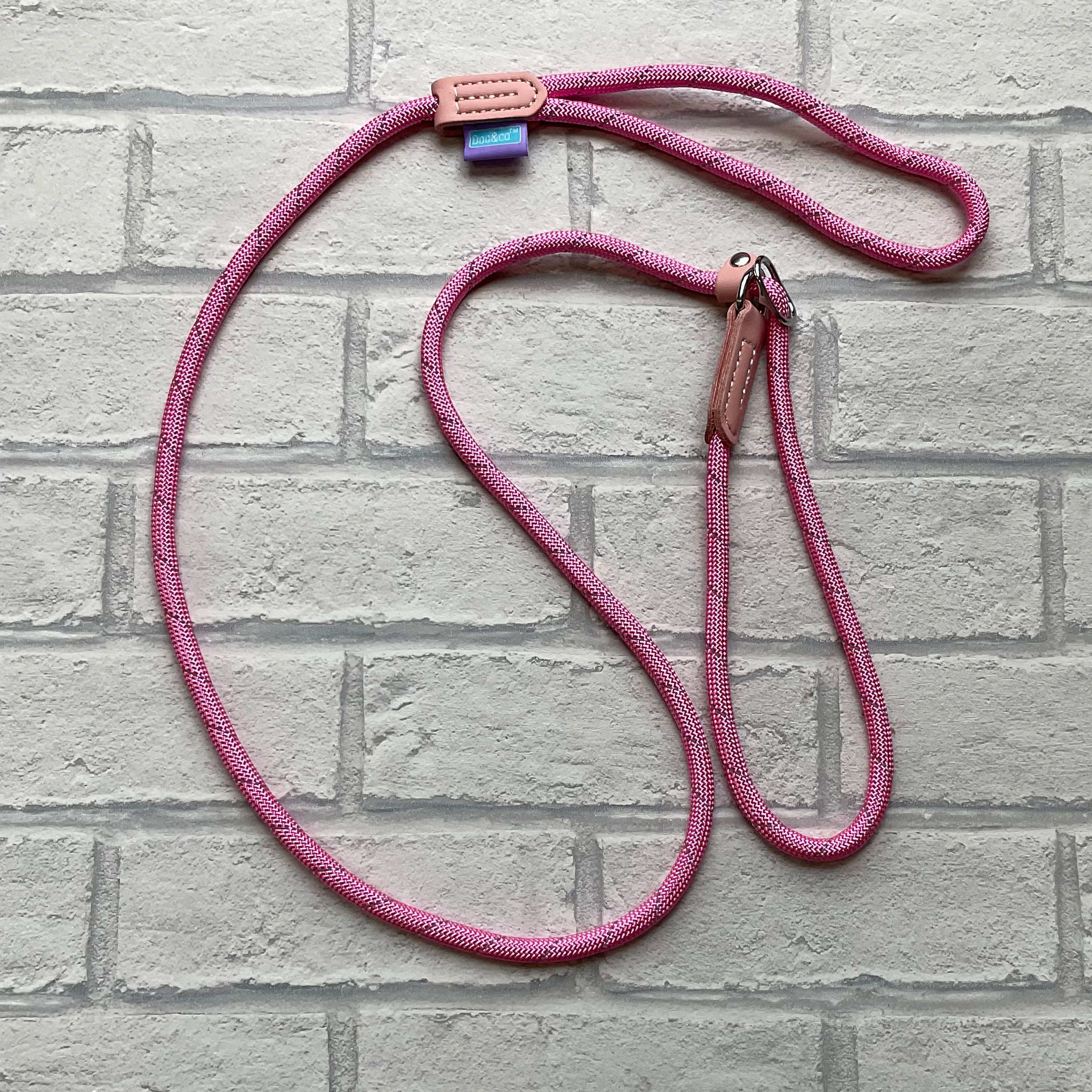 Pink Reflective Slip Lead