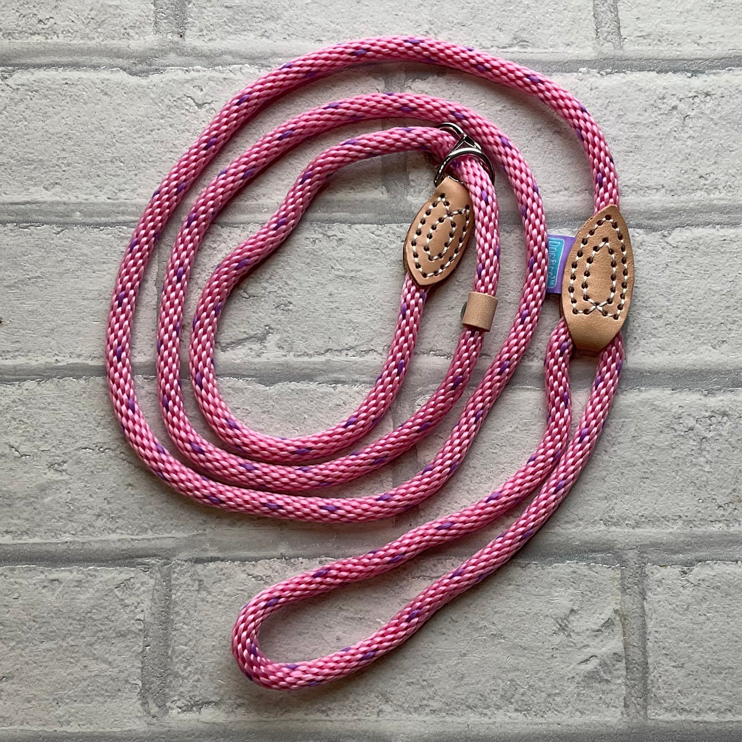 Slip Leads Soft Touch Rope Pink