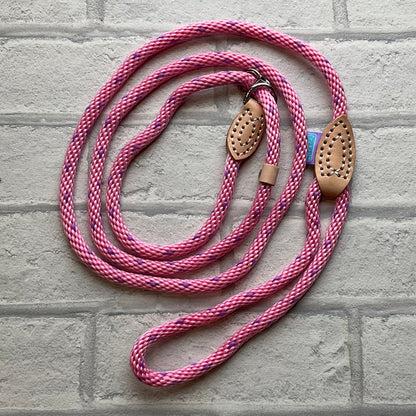 Slip Leads Soft Touch Rope Pink