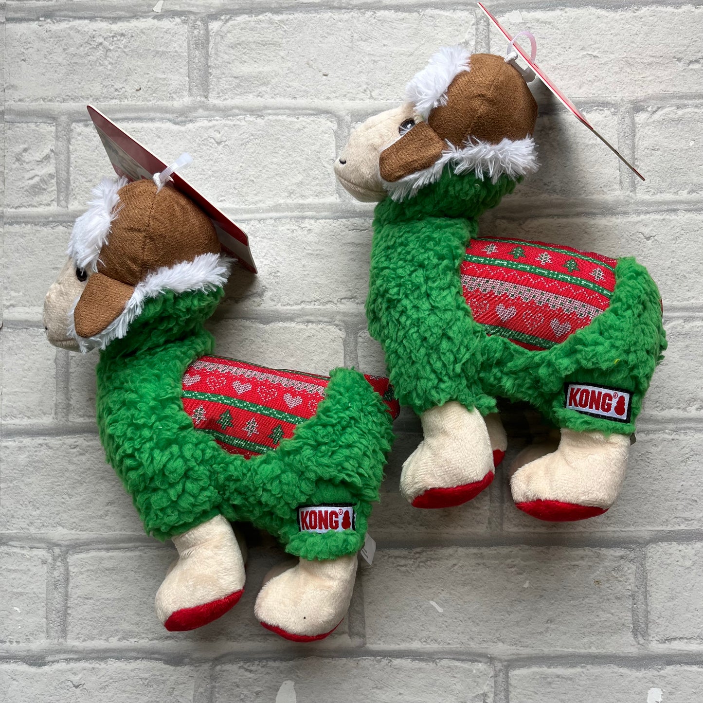 Christmas Kong Sherps Llama