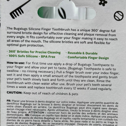 Bugalugs Silicone Finger Dental Brush