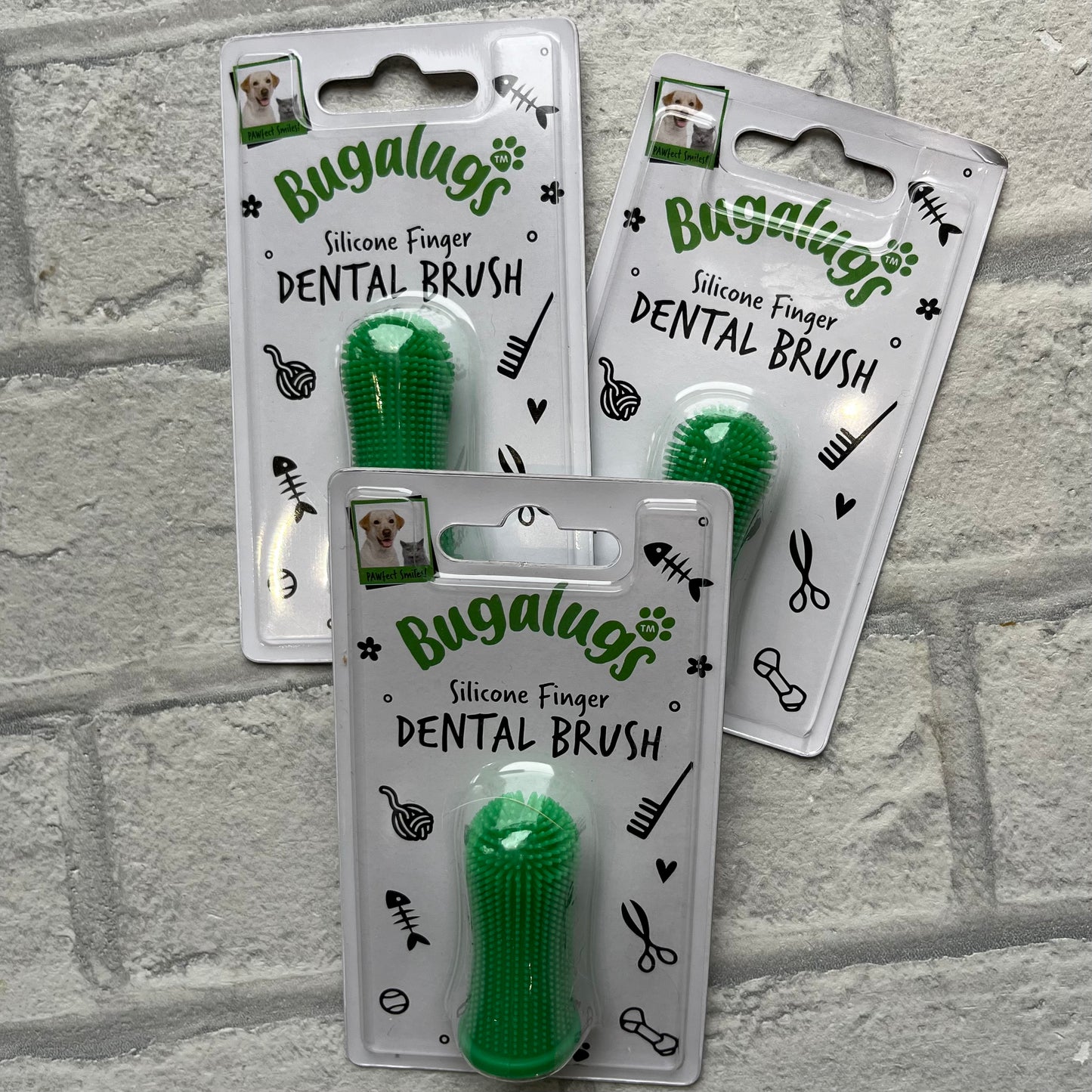 Bugalugs Silicone Finger Dental Brush