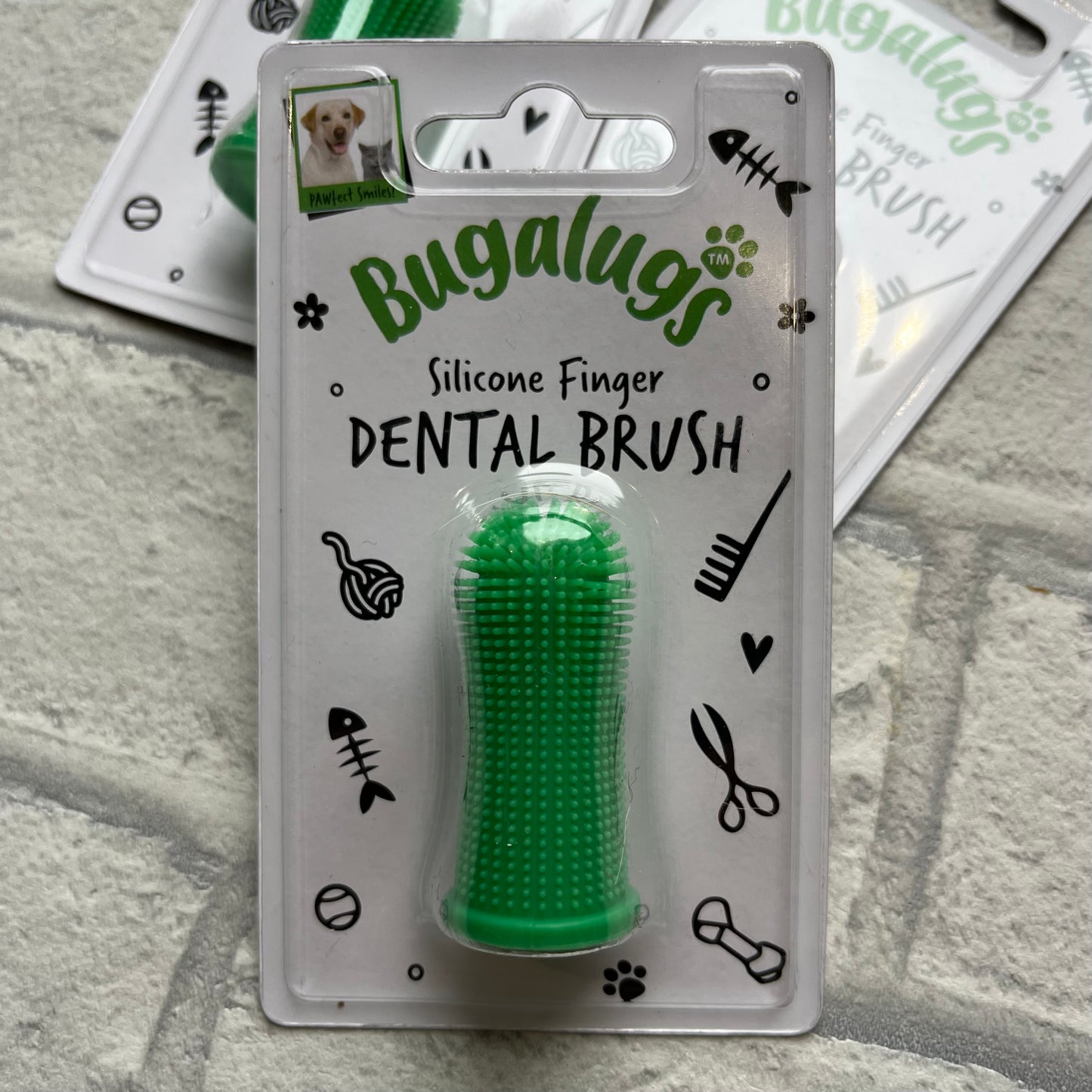 Bugalugs Silicone Finger Dental Brush