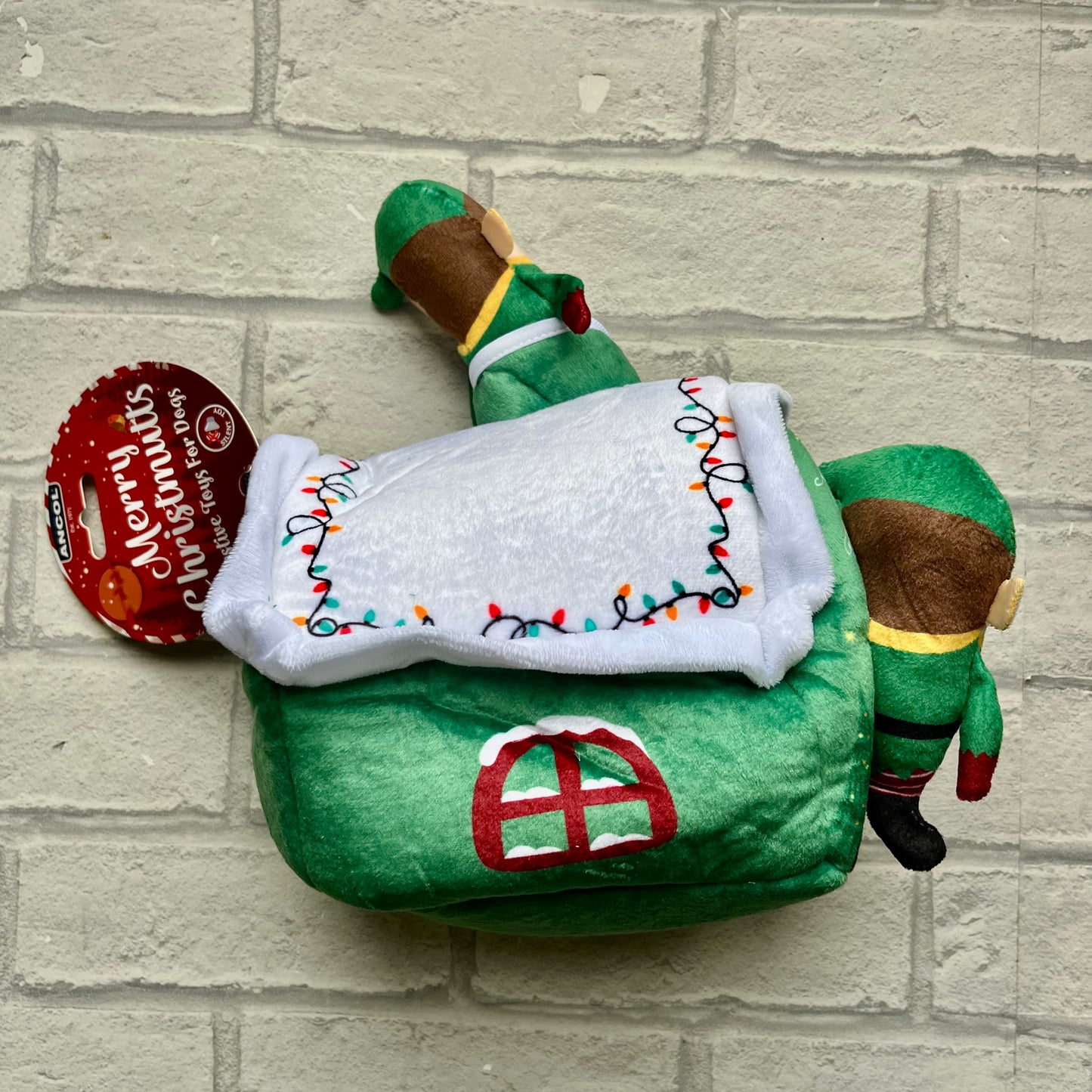 Santa’s Workshop with 3 Elves Christmas Toy