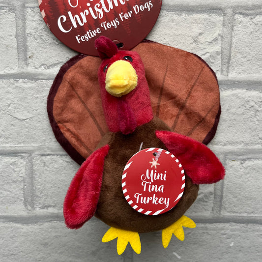Mini Tina Turkey Christmas Toy