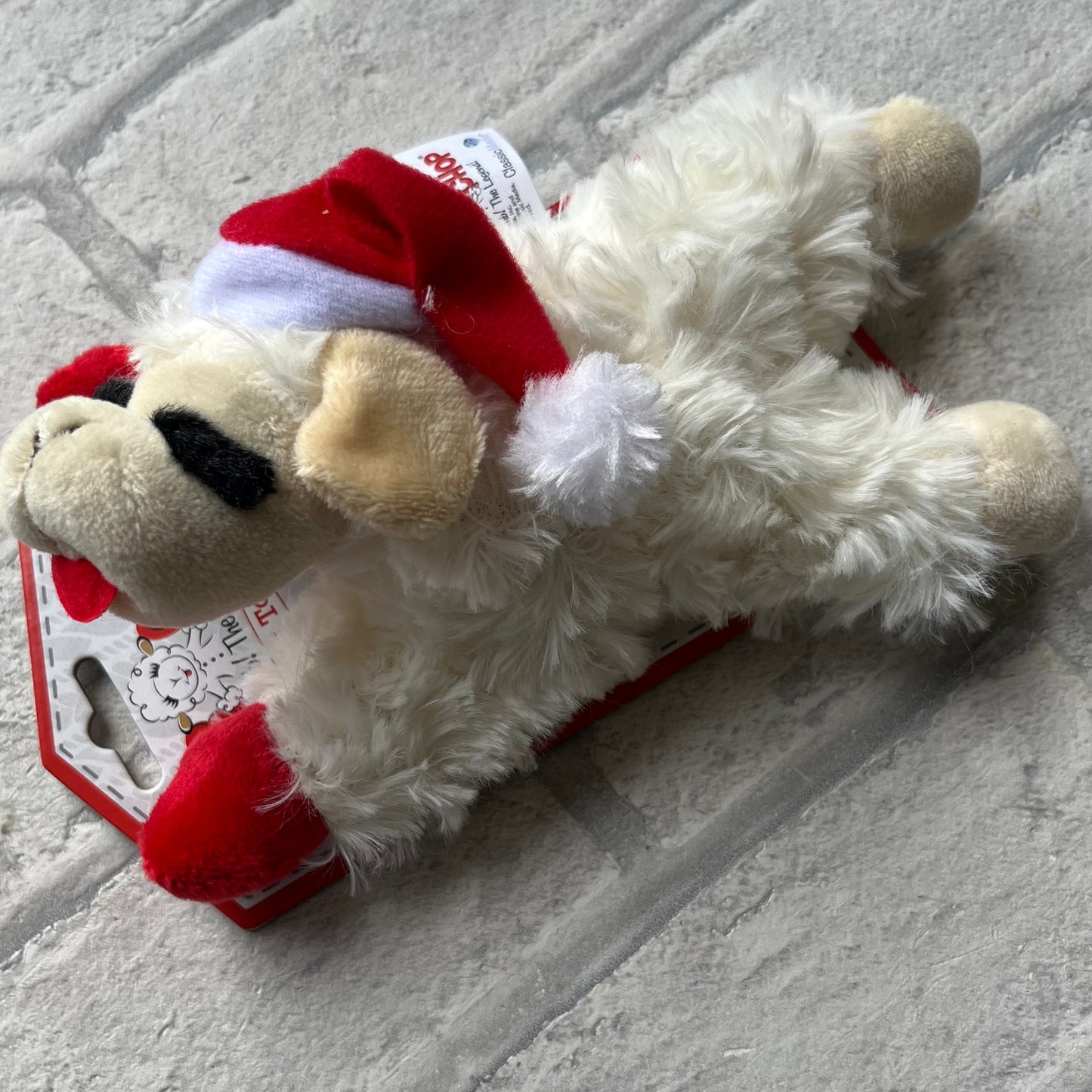 Santa Lamb Chop Toy
