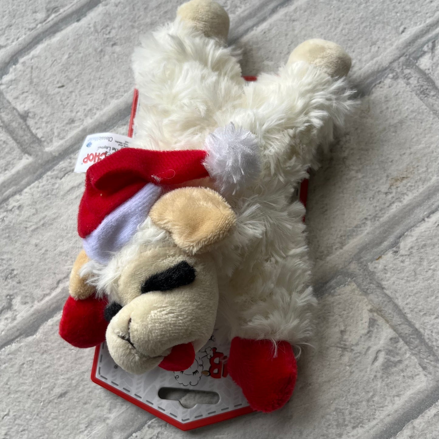 Santa Lamb Chop Toy