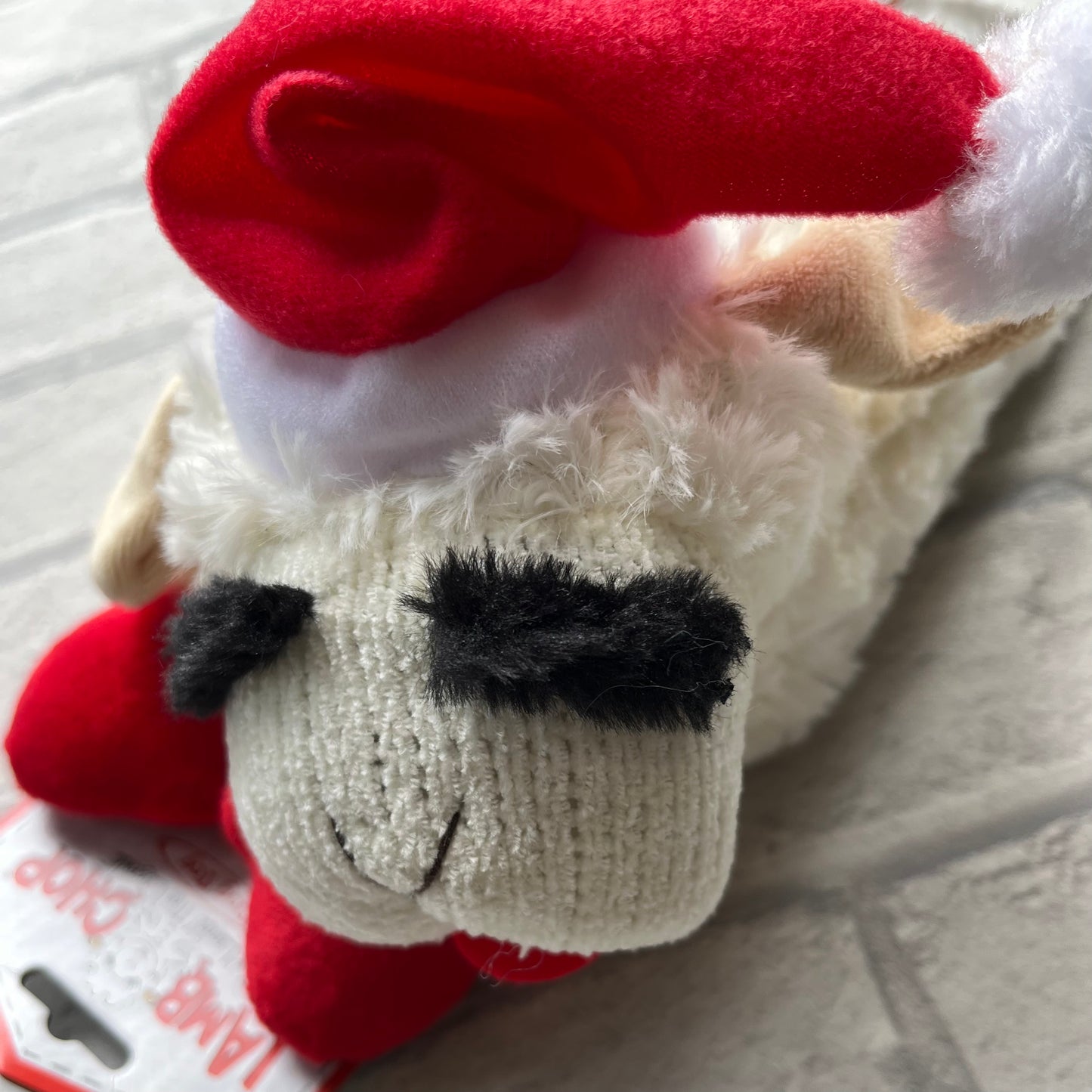 Santa Lamb Chop Toy