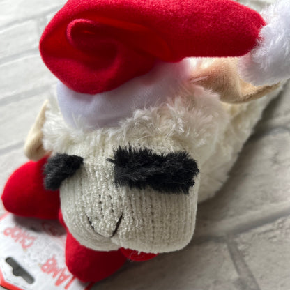 Santa Lamb Chop Toy