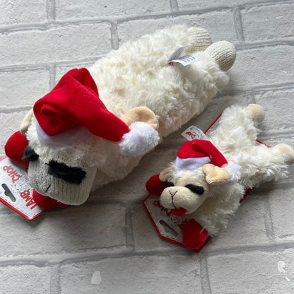 Santa Lamb Chop Toy
