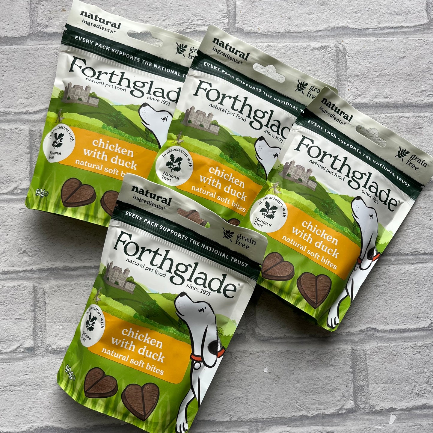 Forthglade Chicken with Duck Natural Soft Bite Treats