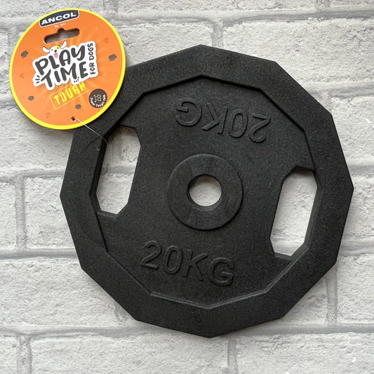 Tough Barbell Plate Toy
