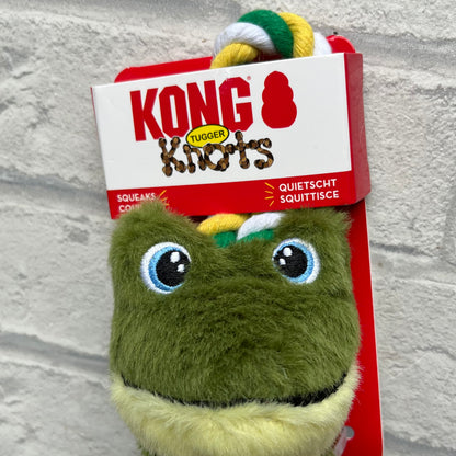 Kong Knots Tugger Frog Toy