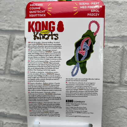Kong Knots Tugger Frog Toy