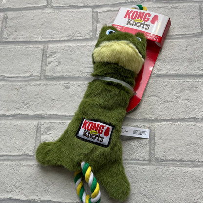 Kong Knots Tugger Frog Toy