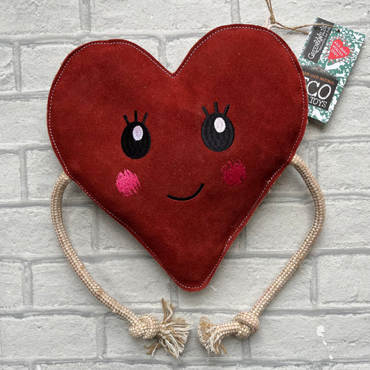 Trudy Big Love Eco Dog Toy - Green and Wilds
