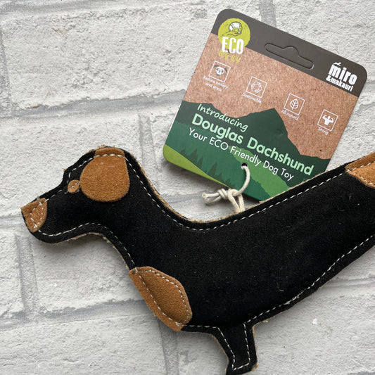 Douglas Dachshund Eco Friendly Dog Toy