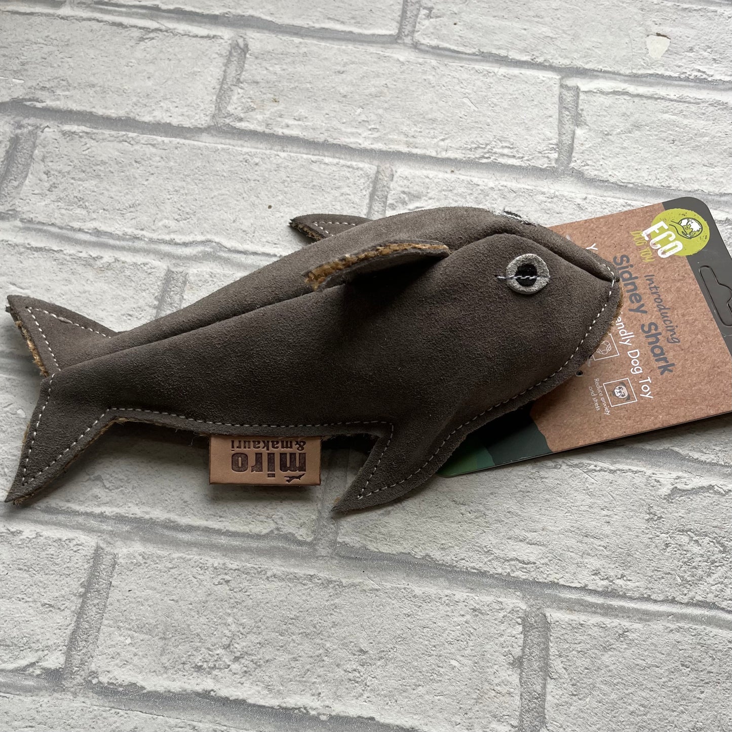 Sidney Shark Eco Friendly Dog Toy