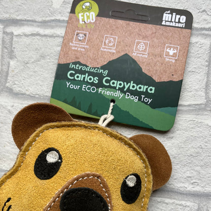 Carlos Capybara Eco Friendly Dog Toy