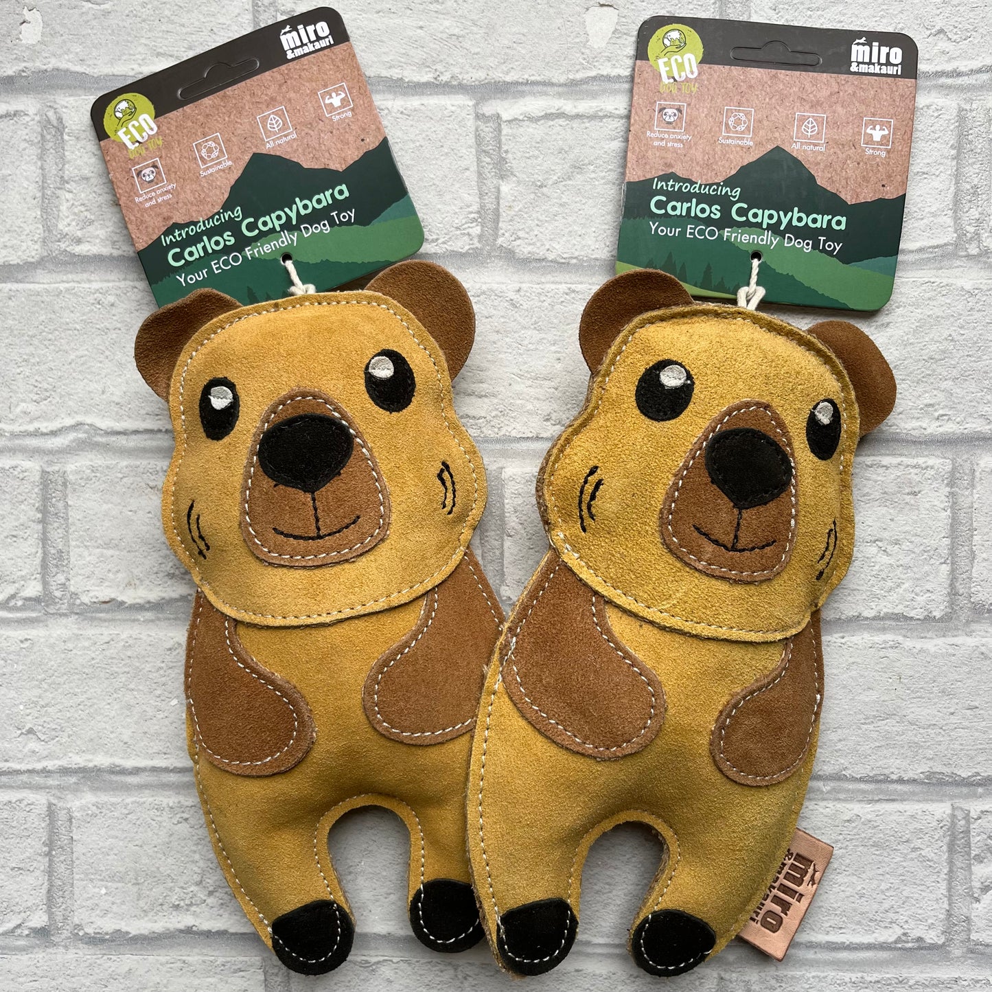Carlos Capybara Eco Friendly Dog Toy