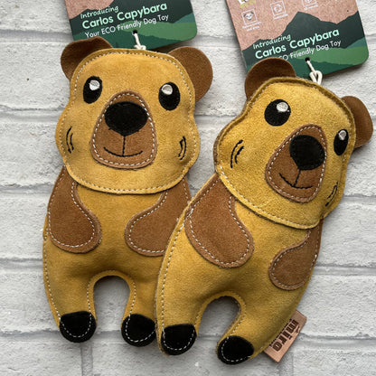Carlos Capybara Eco Friendly Dog Toy