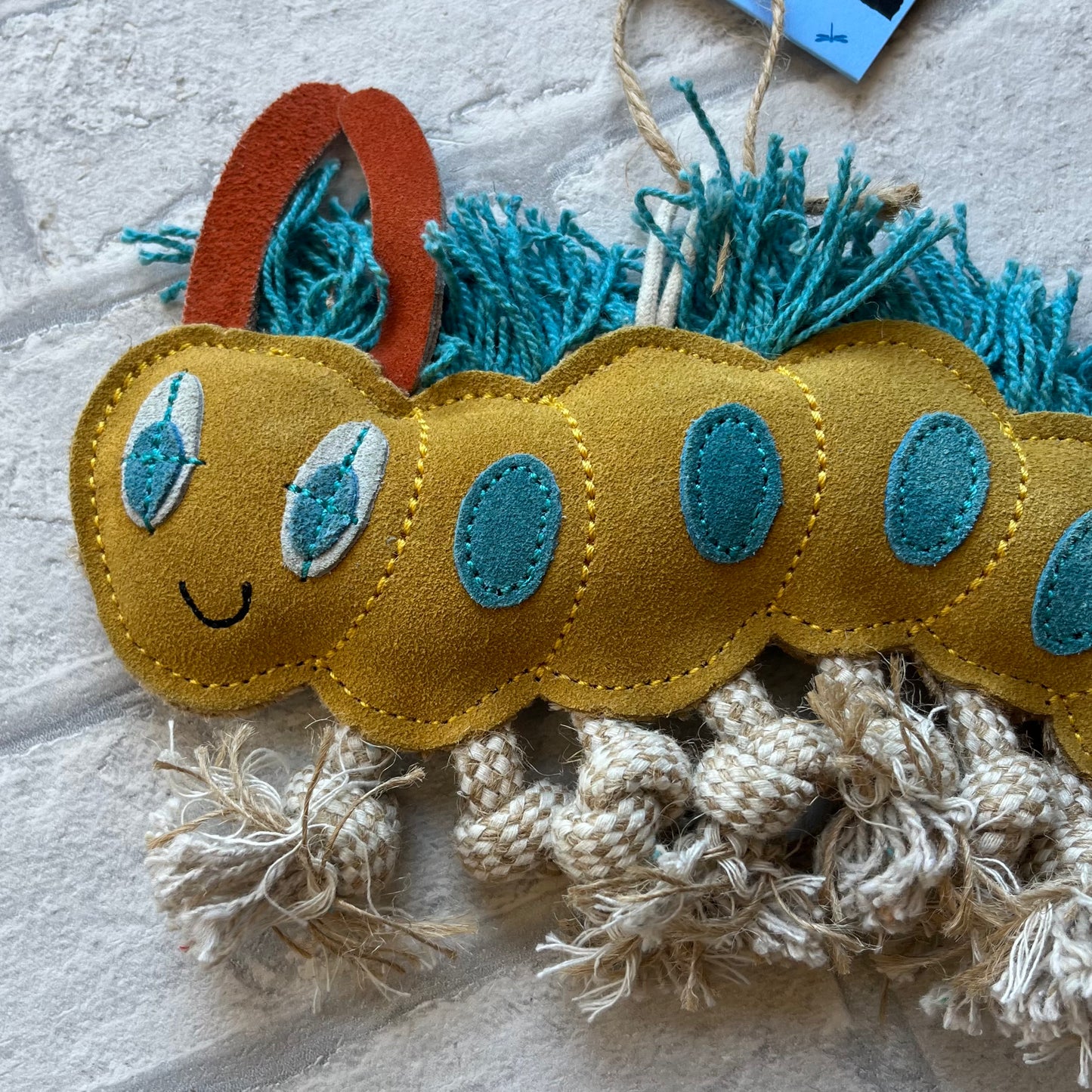 Clara the Caterpillar Eco Toy - Green and Wilds
