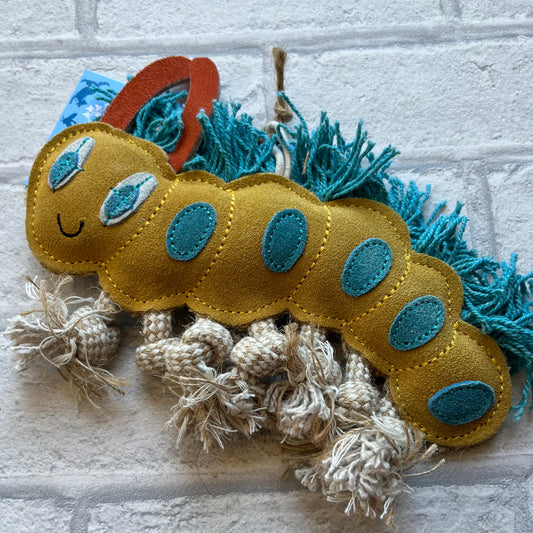 Clara the Caterpillar Eco Toy - Green and Wilds