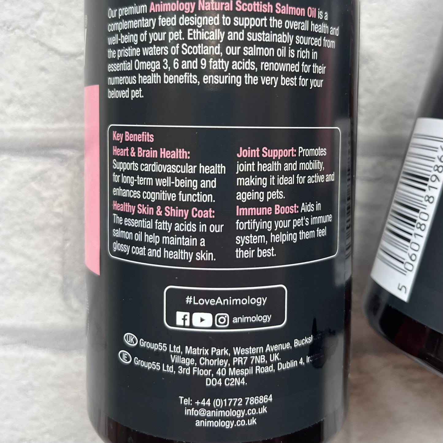 Natural Scottish Salmon Oil 500ml