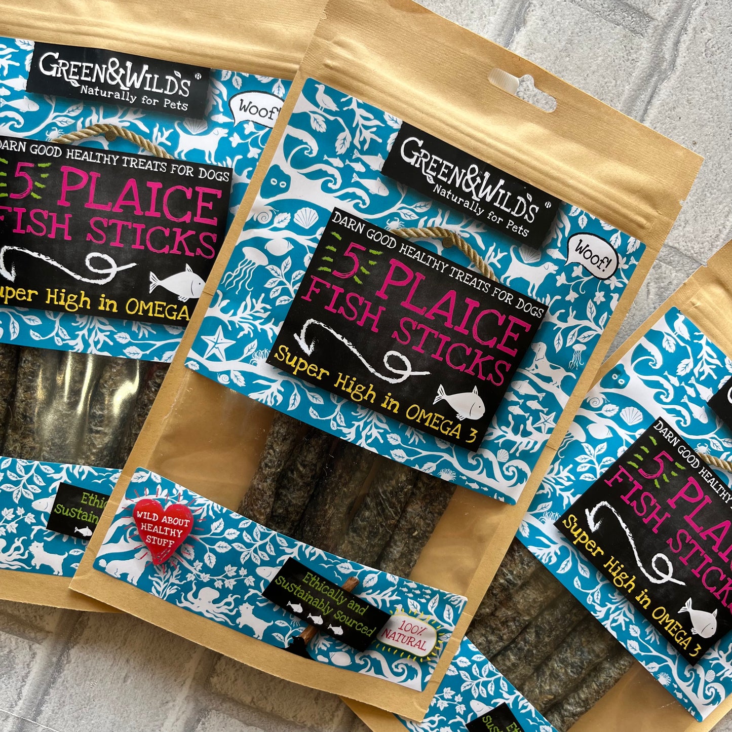 Plaice Fish Sticks - Green and Wilds