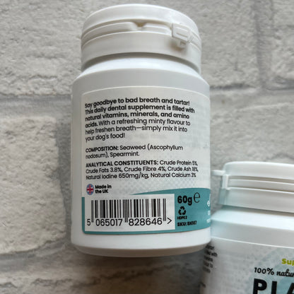 Plaque Remover Powder with Seaweed and Mint