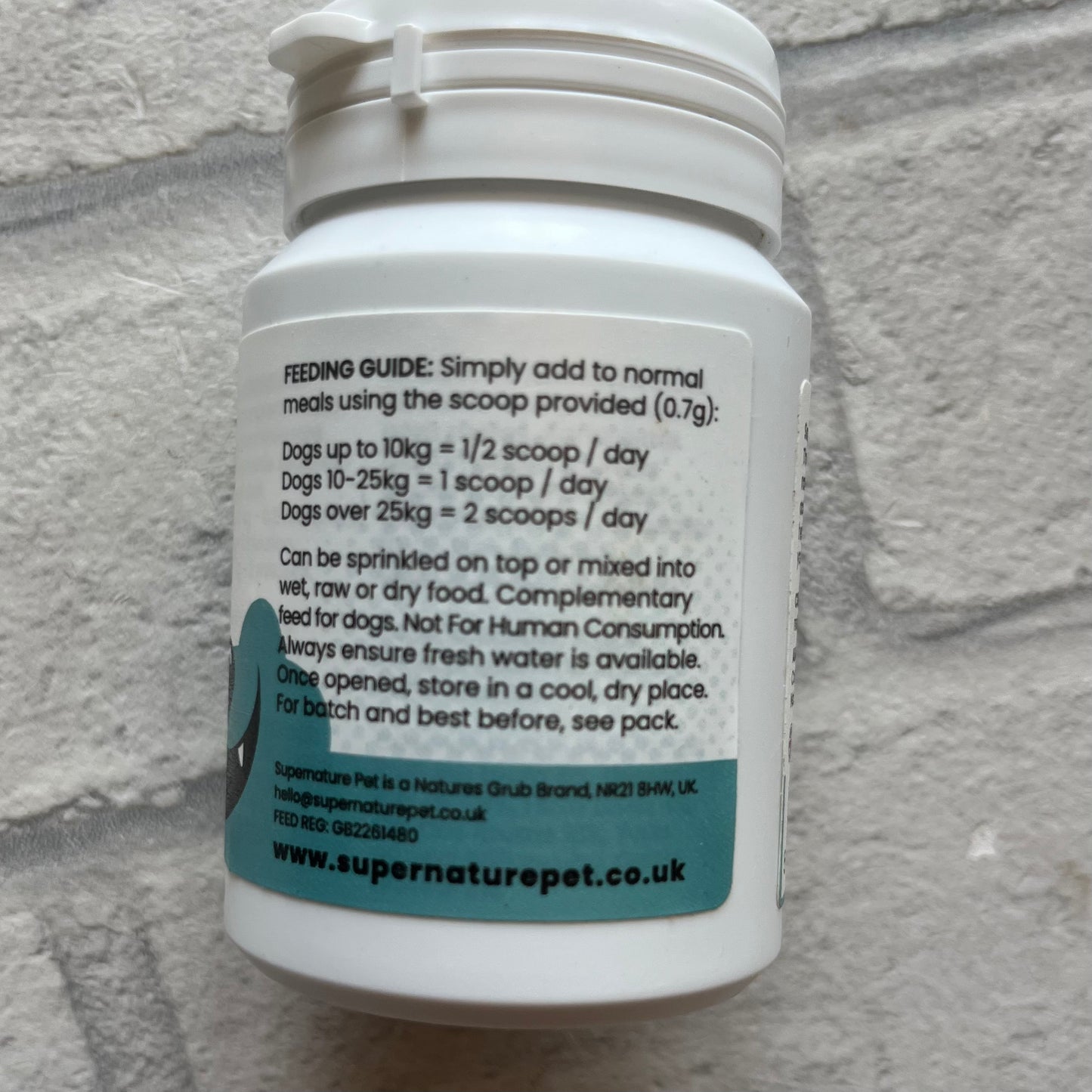 Plaque Remover Powder with Seaweed and Mint
