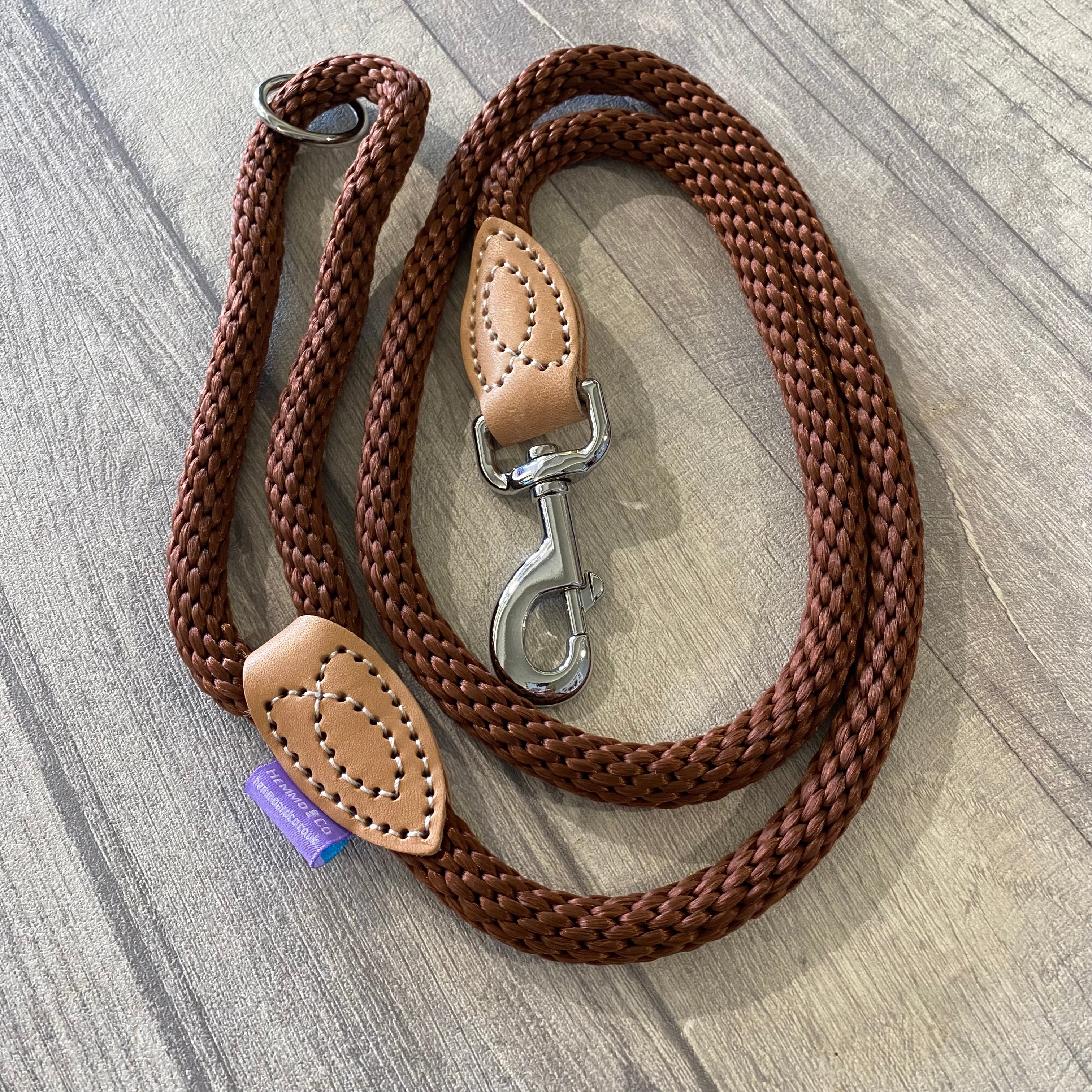 Rope Trigger Lead Brown Soft Touch