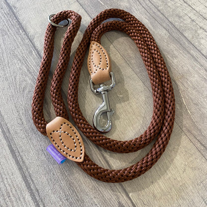Trigger Lead Soft Touch Rope Brown