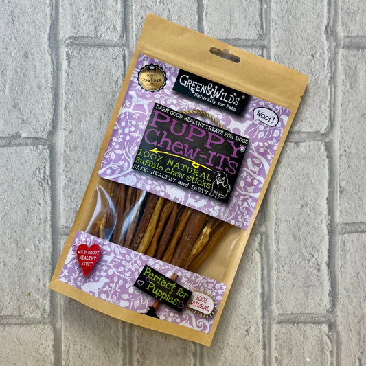 Puppy Chew-Its 80g - Green and Wilds