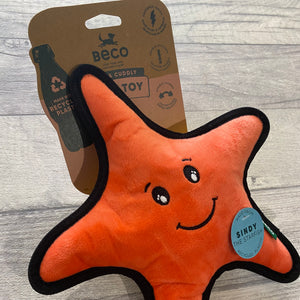 Beco 'Cute & Cuddly' Sindy the Starfish dog toy
