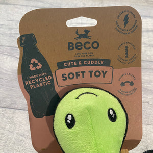 Beco 'Cute & Cuddly' Tommy the Turtle dog toy