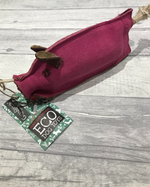 Load image into Gallery viewer, Peggy the Pig Eco Dog Toy - Green and Wilds
