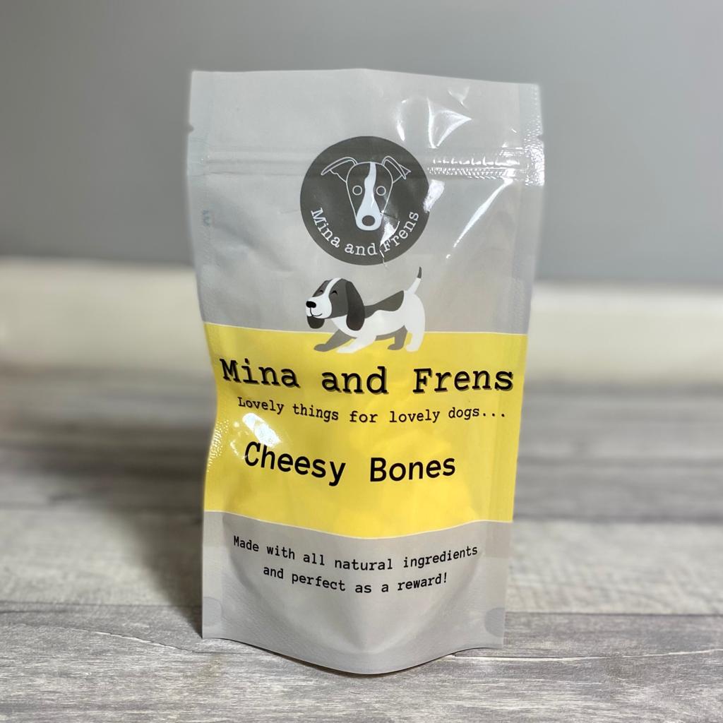 Mina and Frens Cheesy Bones Dog Treats