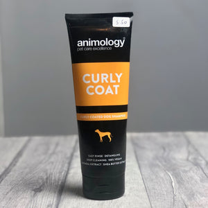Curly Coat Dog Shampoo 250ml - Animology