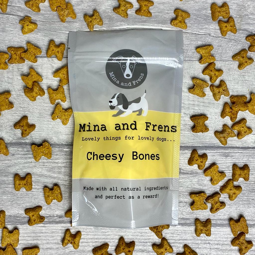 Mina and Frens Cheesy Bones Dog Treats