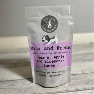 Mina and Frens Banana, Apple and Blueberry Dog Treats