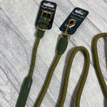 Load image into Gallery viewer, Sophie Allport Forest Green Rope Lead
