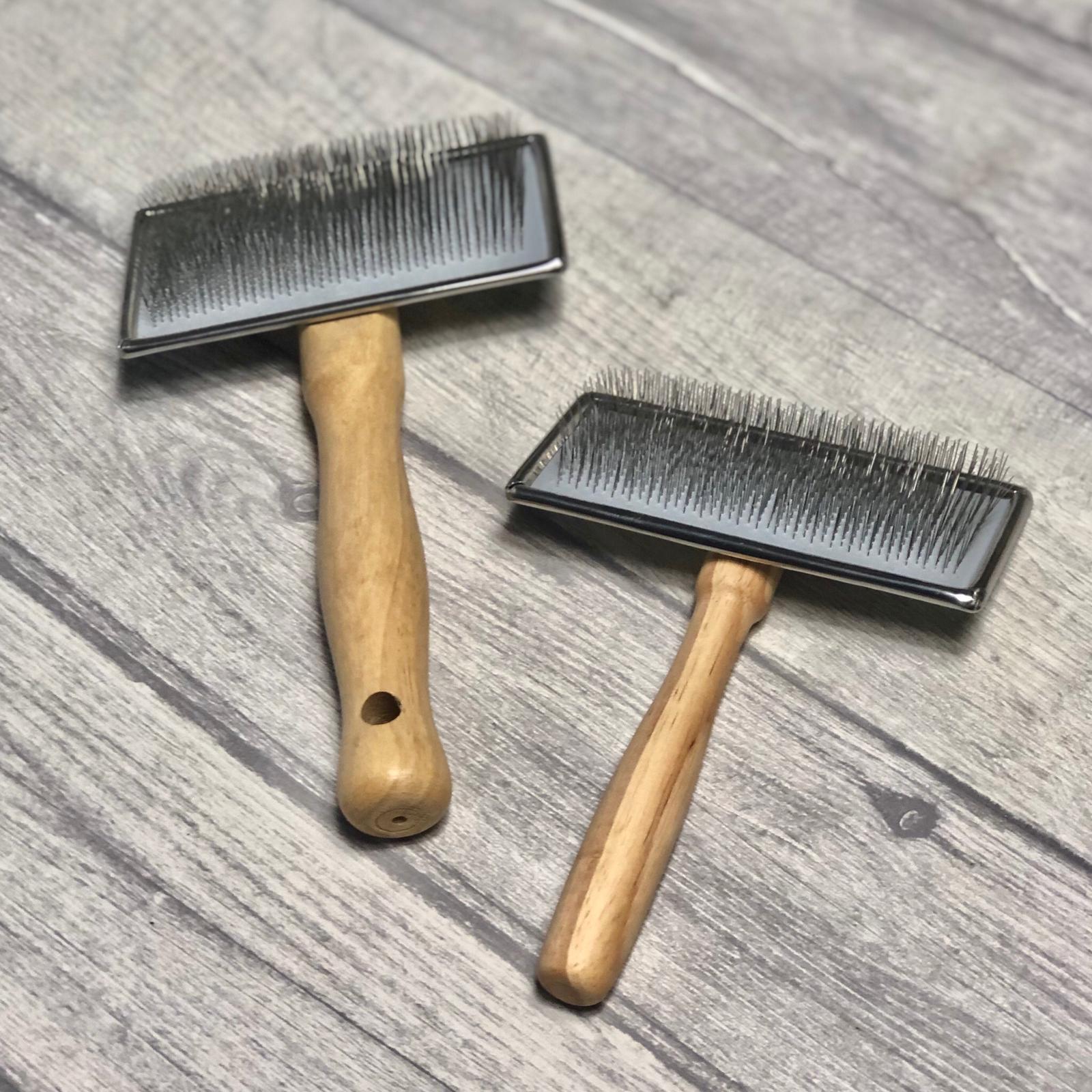 Wooden Slicker Brush