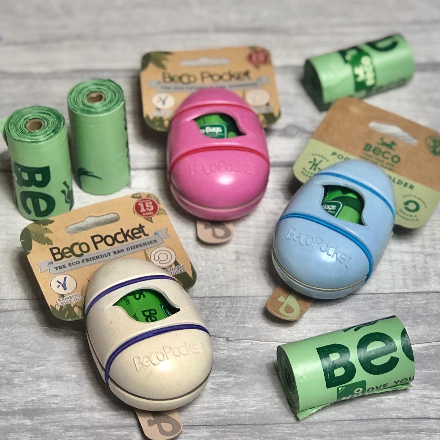 Beco Bamboo Pocket Poop Bag Dispenser
